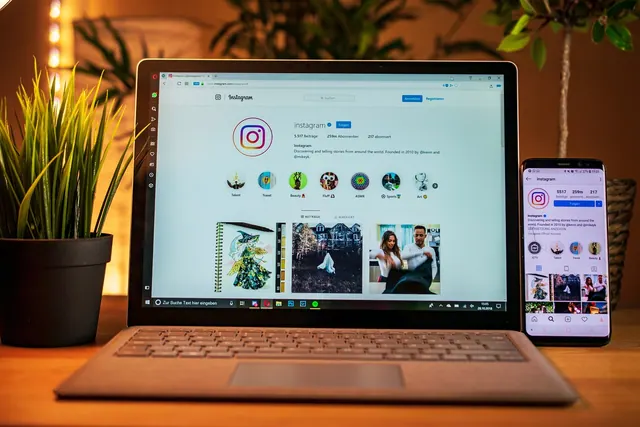 laptop, mobile, instagram, social media, smartphone, computer, notebook, office, internet, technology, desk, macbook, monitor, influencer, instagram icon, pc, instagram, instagram,. Creator outreach mistakes: practical details and examples