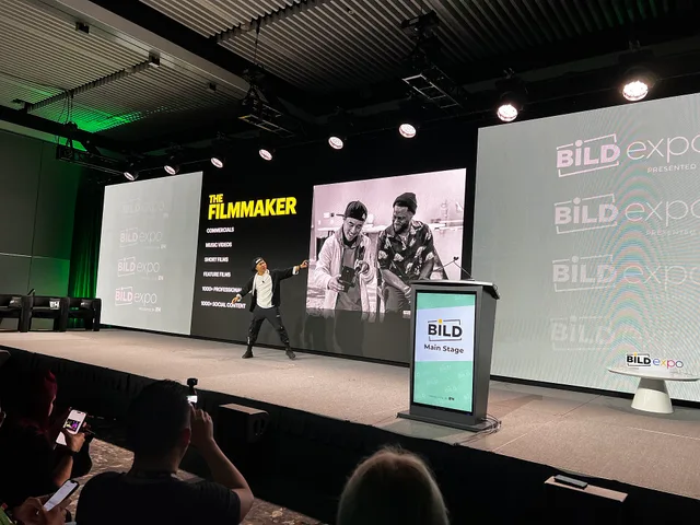 Drex Lee Presenting at the 2025 Bild Expo Presented by B&H Photo. His talk was called Behind the Lens: Secrets of Viral Video Success, which was sponsored by B&H Photo. Miami bilingual sponsorship deals and FDA rules for health claims